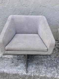 Paar Lievore Altherr Molina "Cubica"-Drehstühle von Verzelloni:: Italien