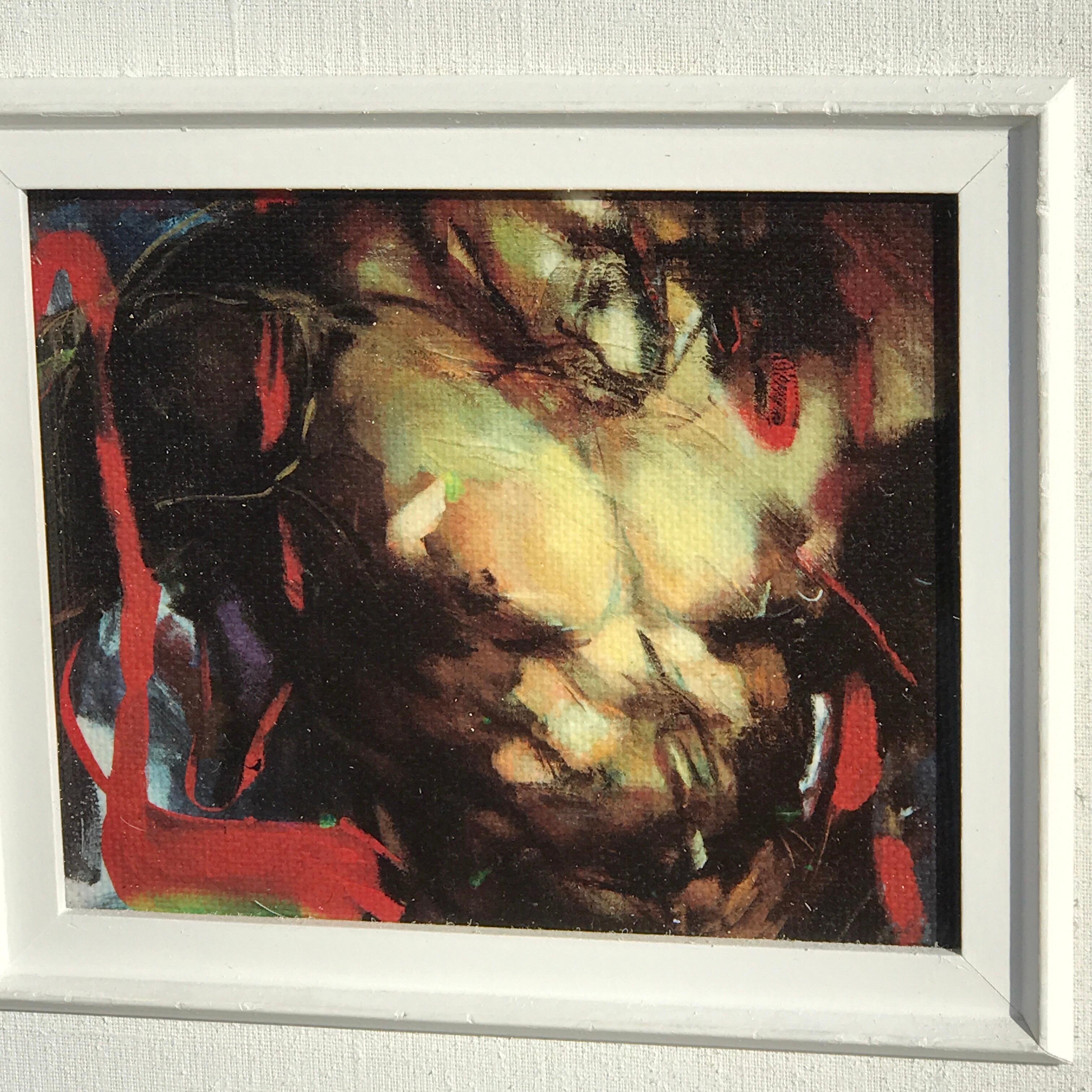 Contemporary Two Diminutive Giclee Male Nude Studies by Johanne Corno For Sale