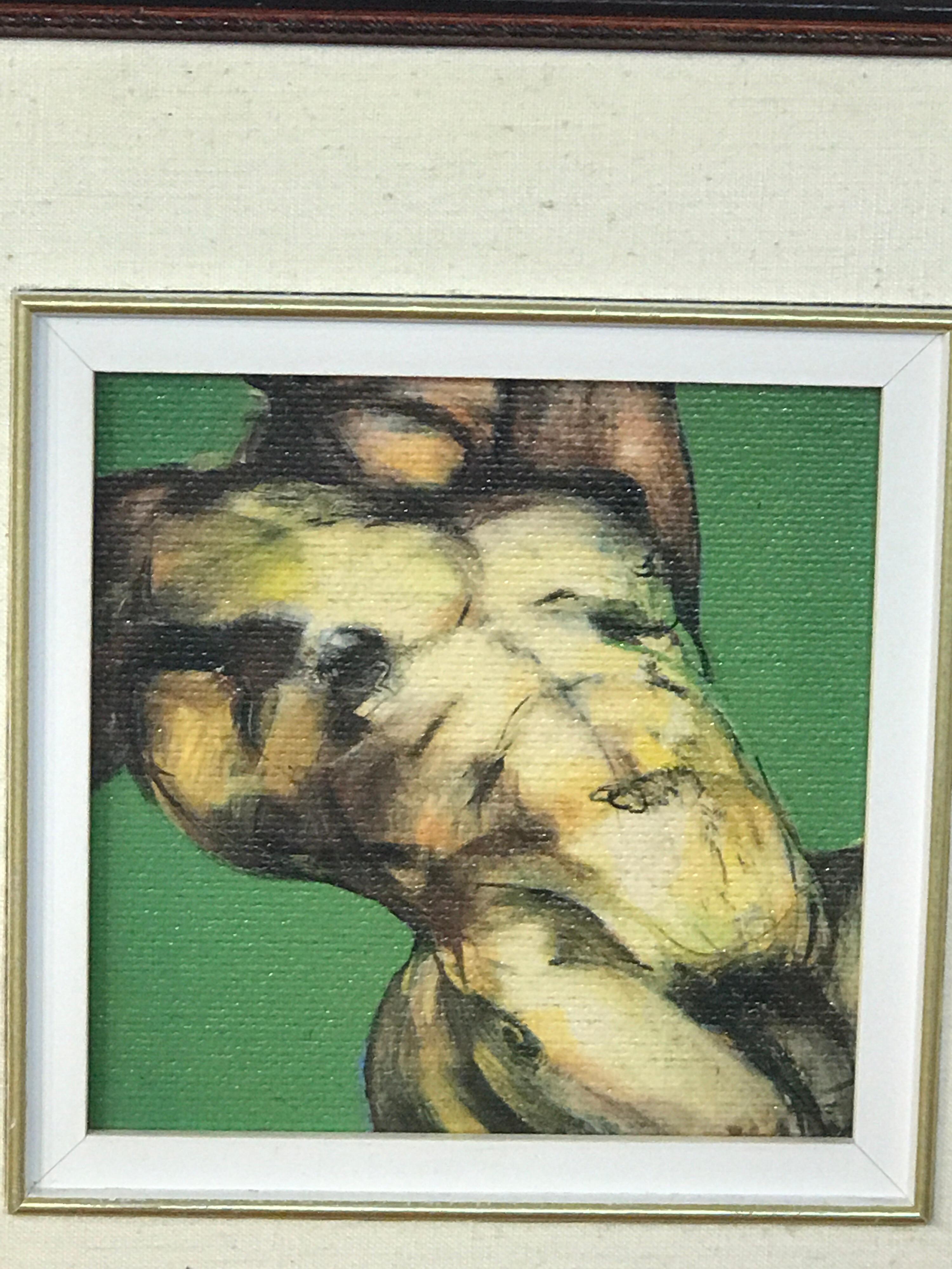 Two Diminutive Giclee Male Nude Studies by Johanne Corno For Sale 10