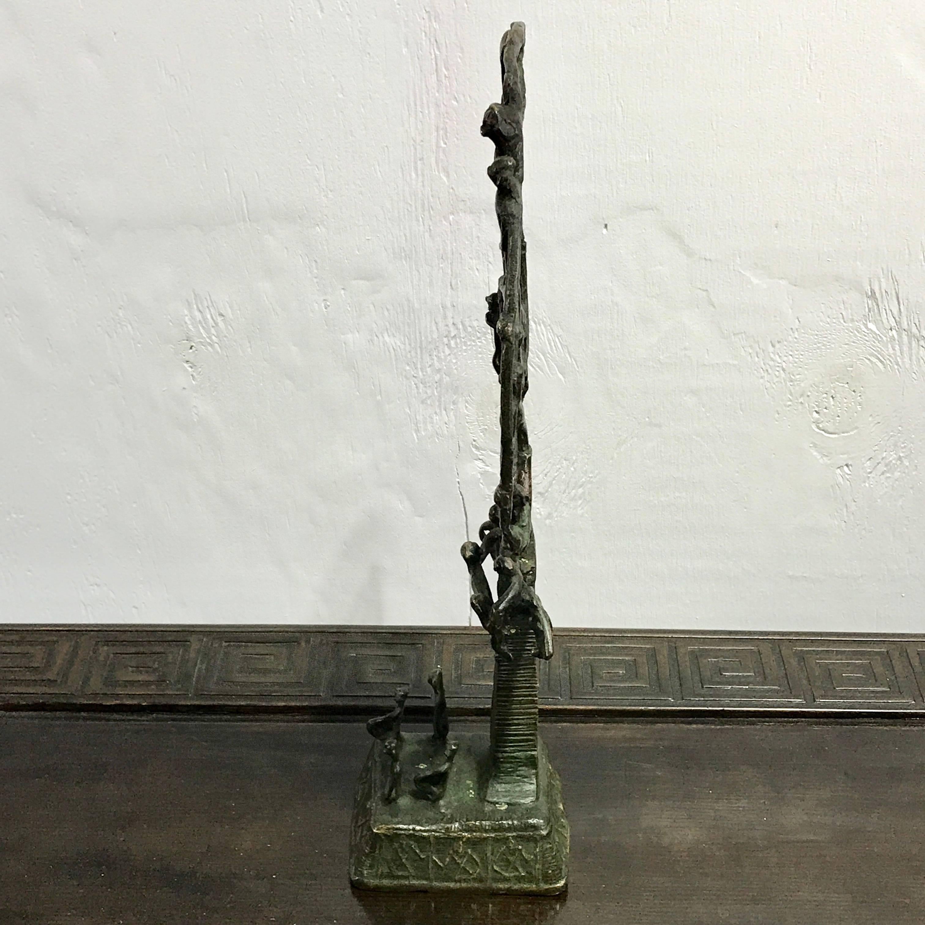 Scultura africana in bronzo 