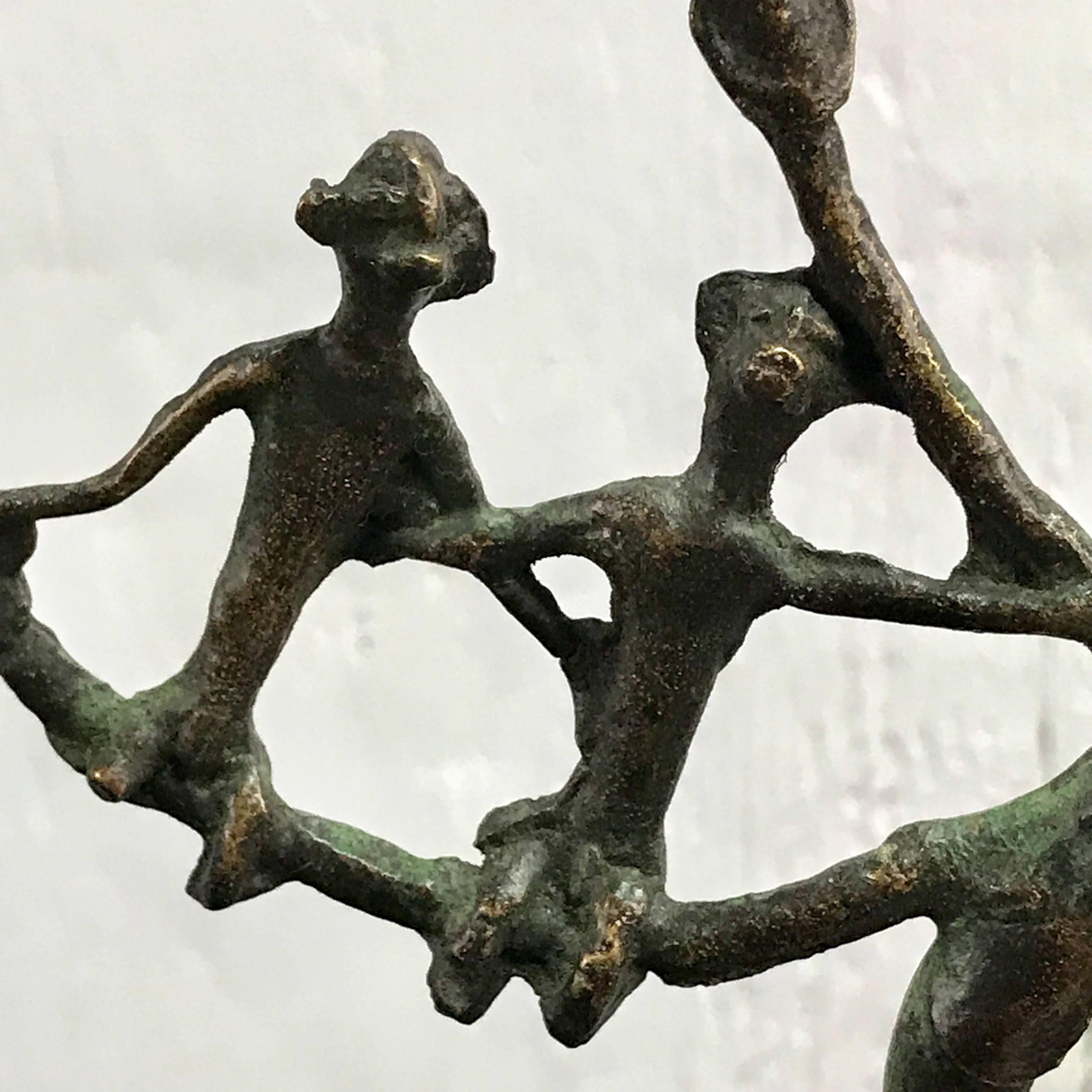 Scultura africana in bronzo 
