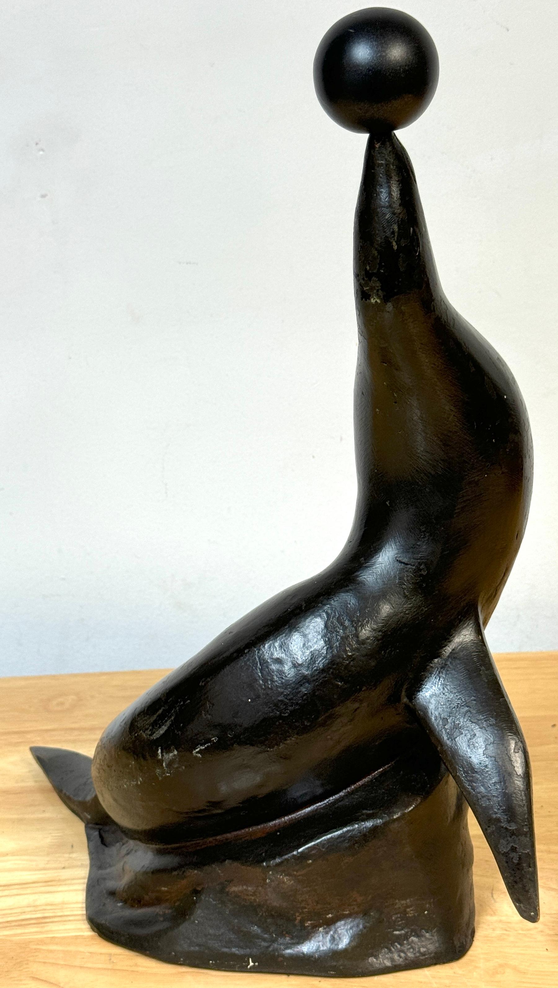 Sello, 1930 por Rueben Nakian Bronce en venta