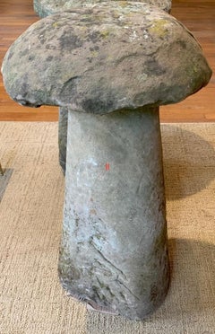 18th Century English Staddle Stone 'Mushroom' Garden Ornament