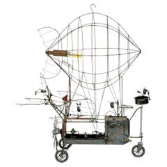 Salinger Hendrick’s Gin–Style Illuminated Kinetic Flying Ship, 13/92