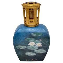 Vintage Goebel Lampe Berger Paris Claude Monet Porcelain Fragrance Lamp