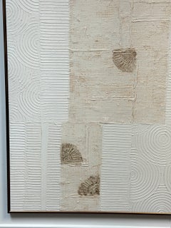Harris Strong: gran concha escultórica, obra de arte textil en técnica mixta, alrededor de la década de 1980
