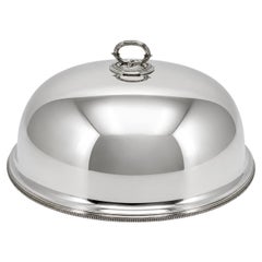 Elkington & Co. Victorian Silverplate Food Dome or Meat Cover, 1880