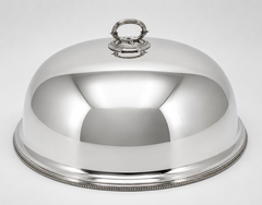 Elkington & Co. Victorian Silverplate Food Dome or Meat Cover, 1880