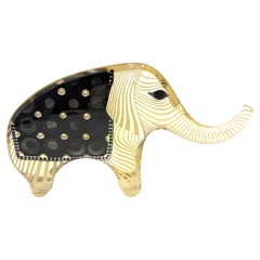 Abraham Palatnik Brazilian Op Art Lucite Elephant Sculpture, circa 1960s
