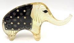 Abraham Palatnik Brazilian Op Art Lucite Elephant Sculpture, circa 1960s