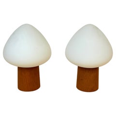 Pair of Richard Barr for Laurel V-809 Acorn Table Lamps, circa 1965