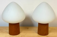 Pair of Richard Barr for Laurel V-809 Acorn Table Lamps, circa 1965