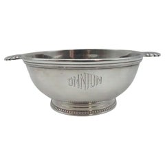 Christofle Neoclassical Silverplate Service Bowl for Omnium Hôtelier, circa 1900