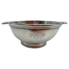 Christofle Neoclassical Silverplate Service Bowl for Omnium Hôtelier, circa 1900