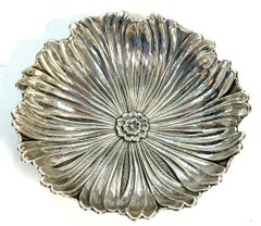 Gianmaria Buccellati Sterling Silver Lotus Flower Bowl with Original Box