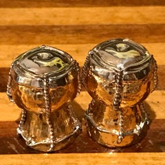 Boxed Set of Six Gucci Champagne Cork Place Card Holders