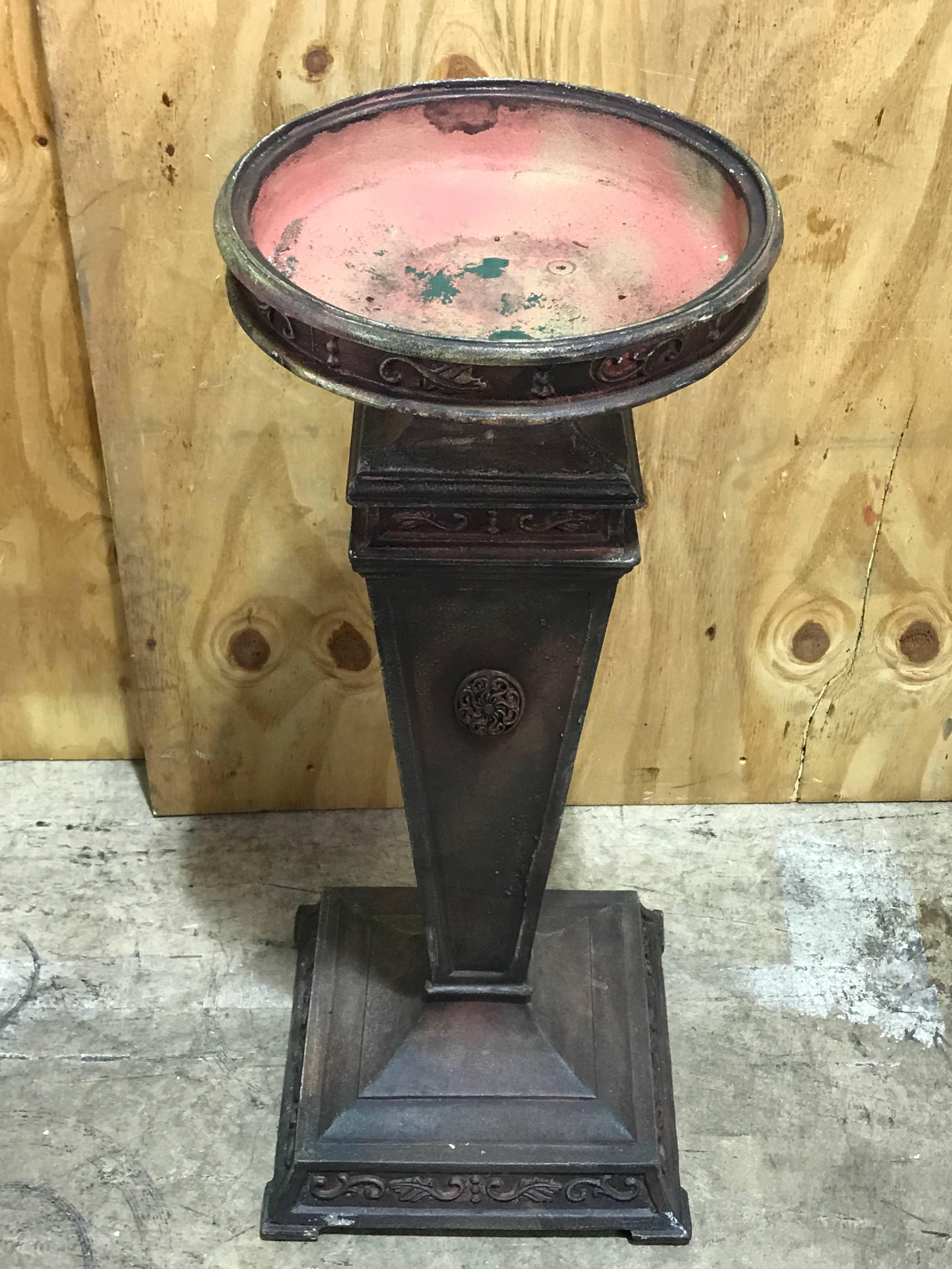 Antique Cast Iron Sundial on Pedestal 1