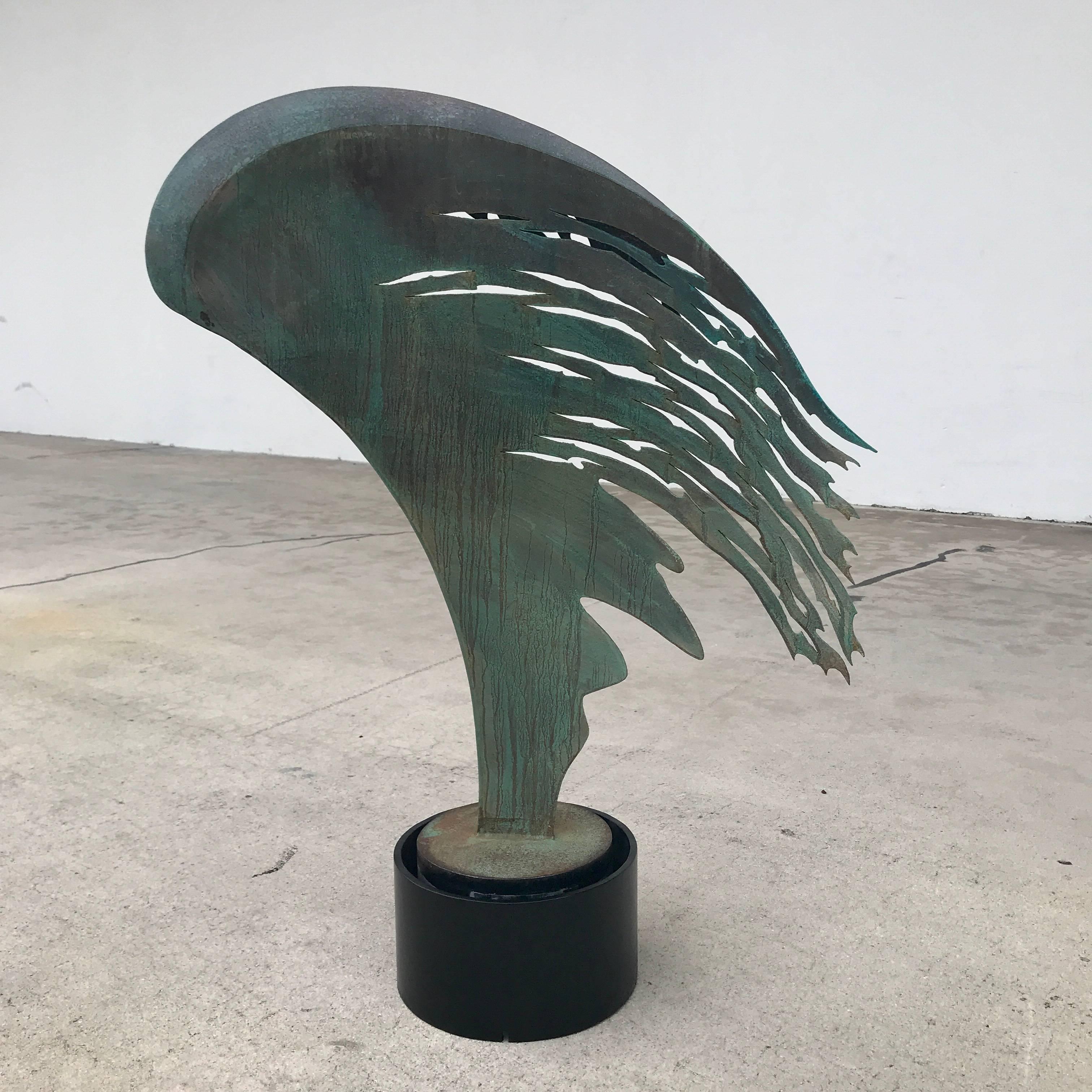 Midcentury Angel Wing Sculpture For Sale 4