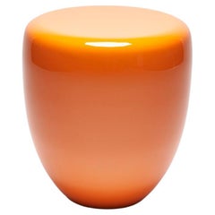 Table d'appoint orange DOT de Reda Amalou Design, 2019 - Laque brillante ou mate 