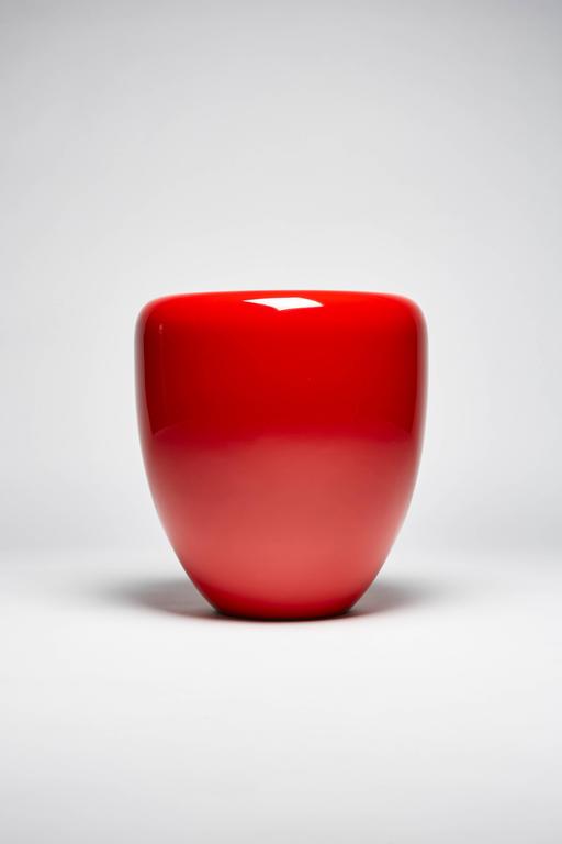 Dot, Side Table or Stool, Iconic Red, by Reda Amalou Design, 21st