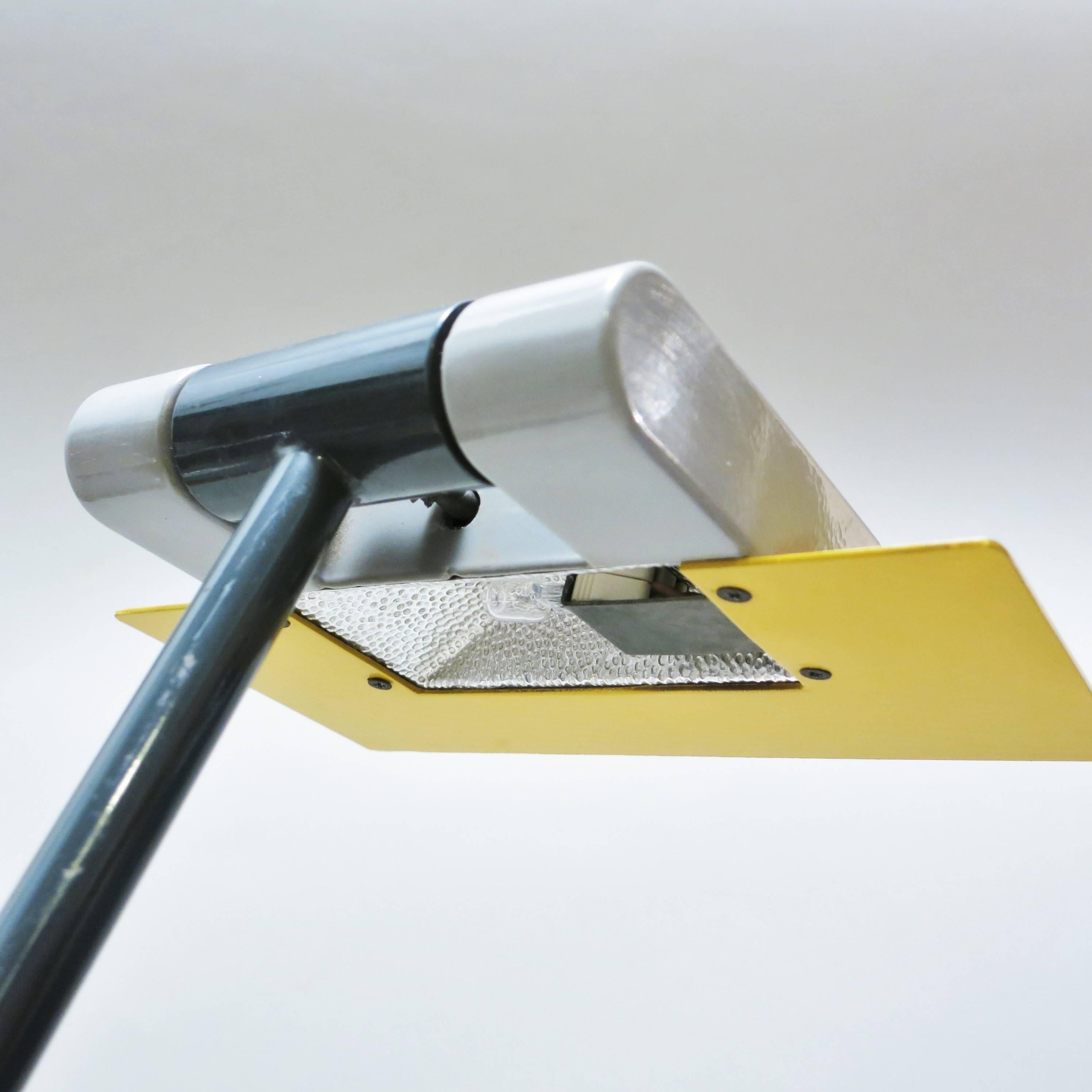 Lacquered Post-Modern Lamp Aero by Ettore Sottsass Bieffeplast, 1983