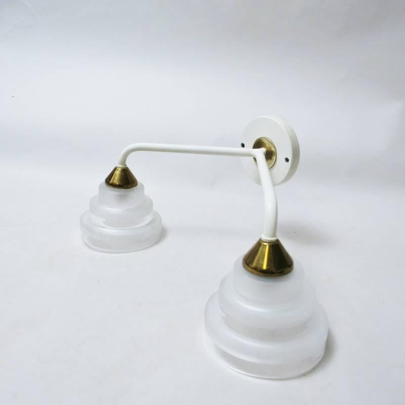 French Mid-Century Modern Sconce by Arlus In Good Condition For Sale In Paris, FR