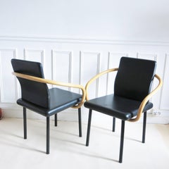 Pair of Chairs Mandarin by Ettore Sottsass for Knoll
