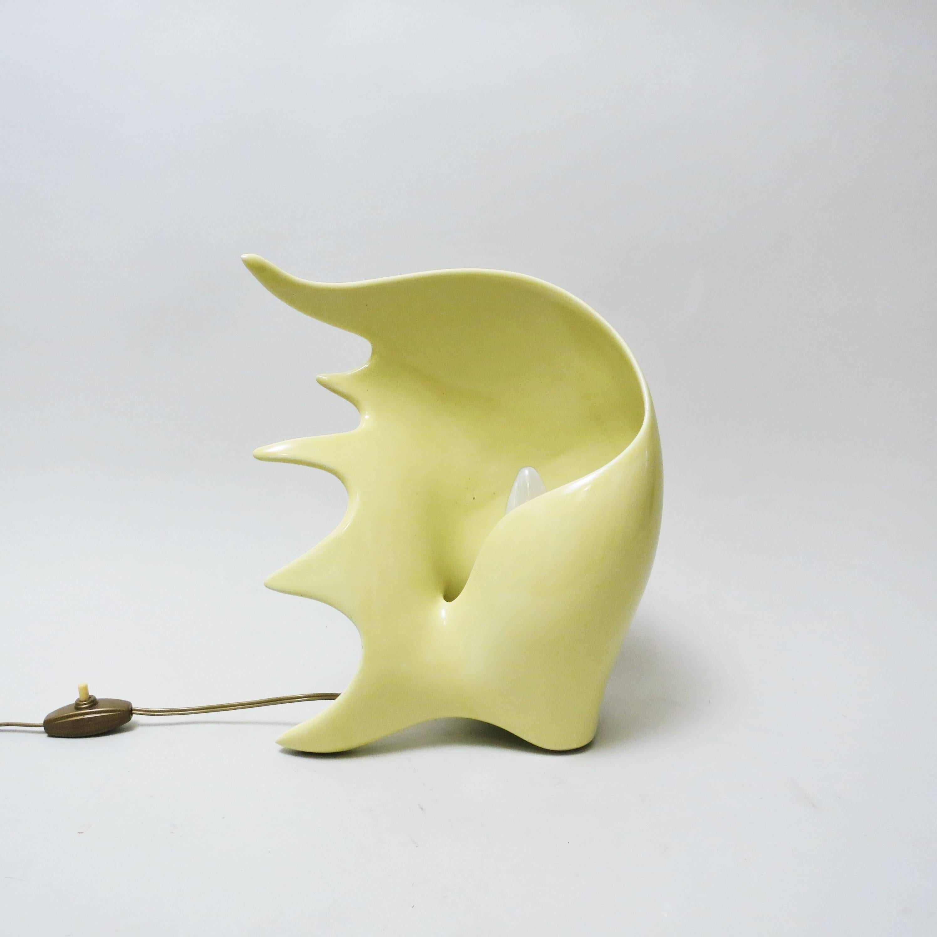 Conchiglia Ceramic Lamp by Antonia Campi 3