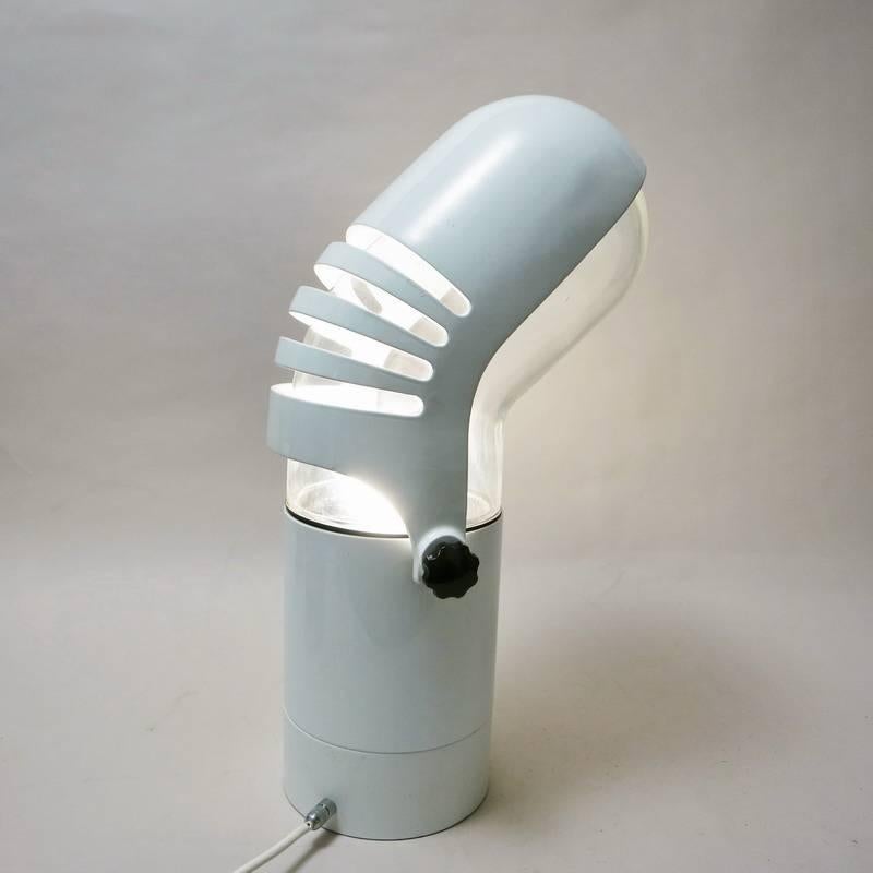 Rare Italian lamp model 1000 designed by Ezio Didone for Elle Milano 1972.