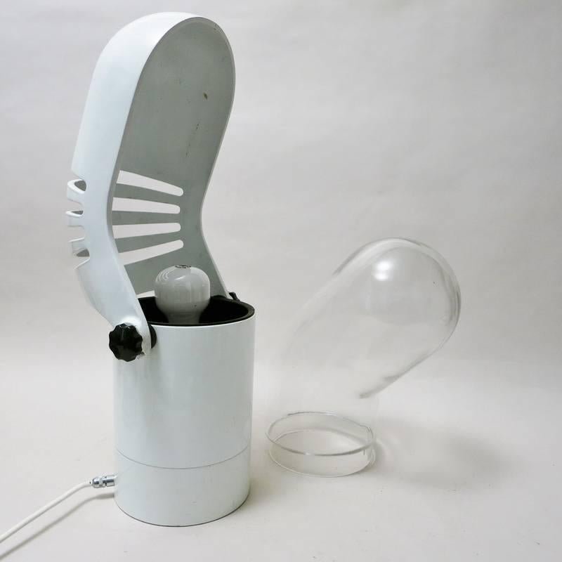 Glass Italian Lamp 1000 by Ezio Didone, 1972