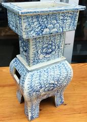 Vintage Five-Piece Chinese Altar Set