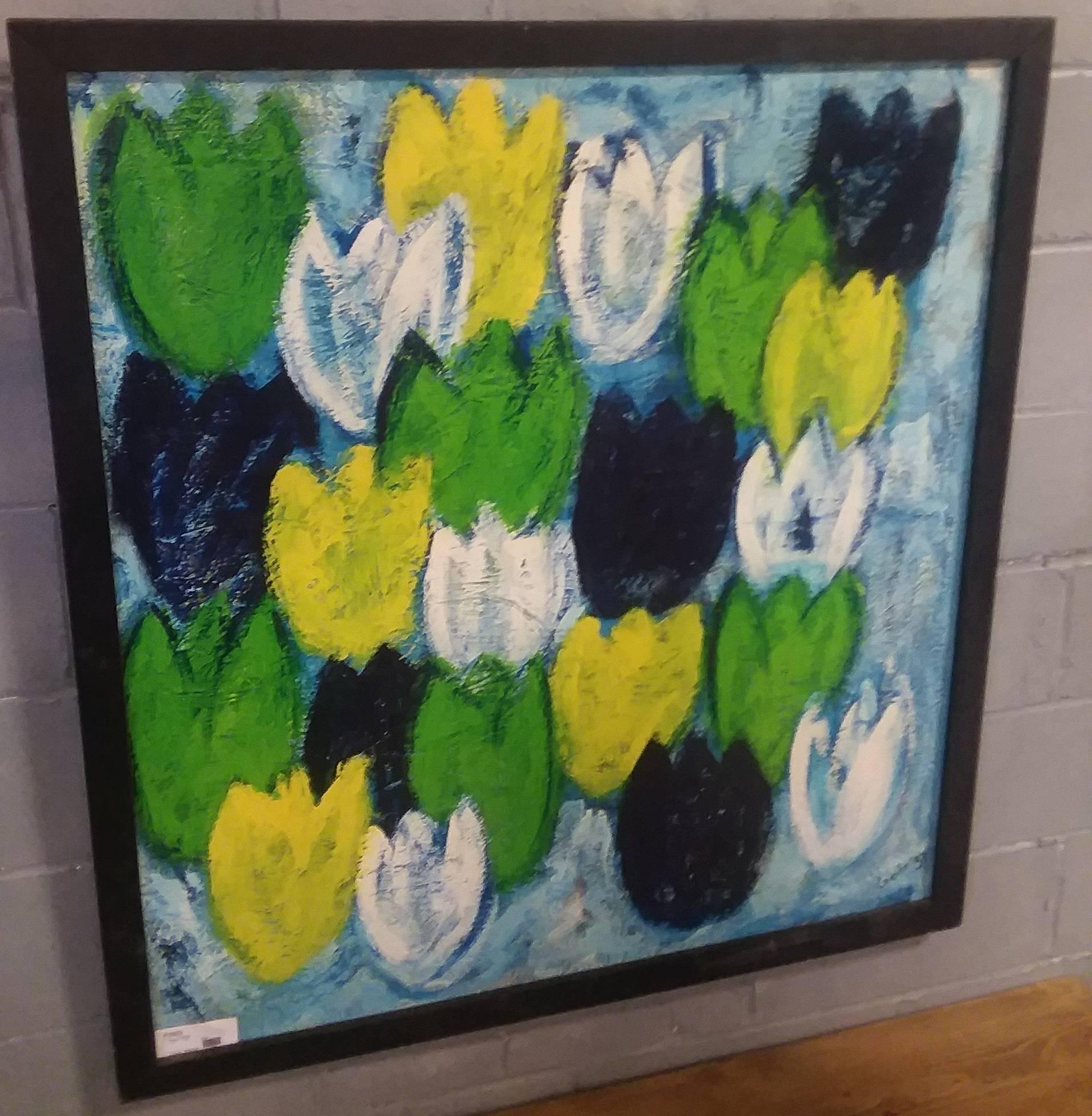 North American Tulips Painting For Sale