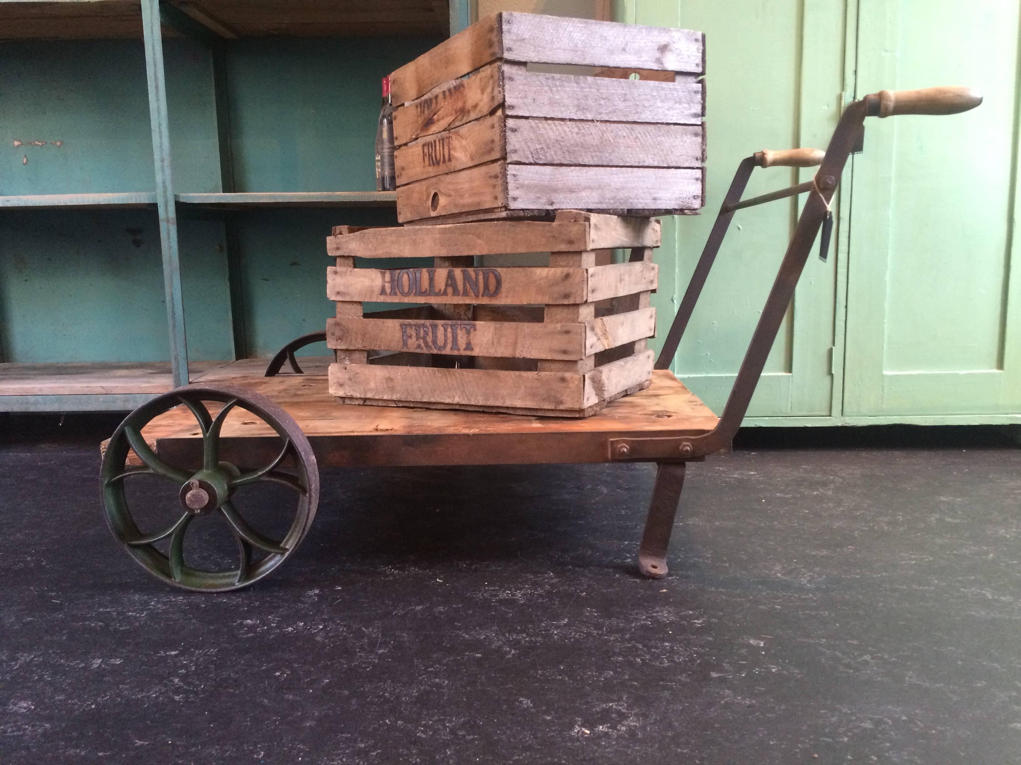 old industrial carts for sale