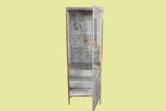 20th Century Industrial Medicine/Pharmacy Cabinet
