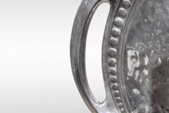 Archibald Knox, 'Tudric' Pewter Oval Tray for Liberty