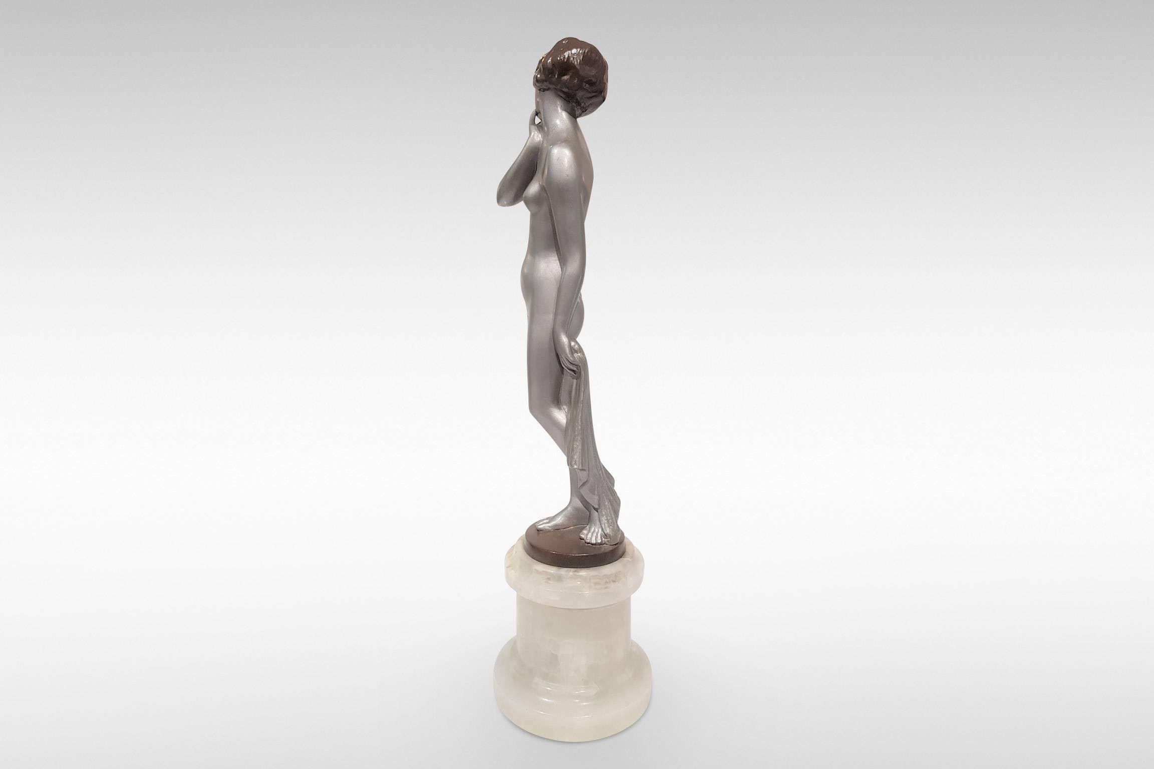 Austrian 'Bridgitte' by Josef Lorenzl, an Art Deco Figurine For Sale