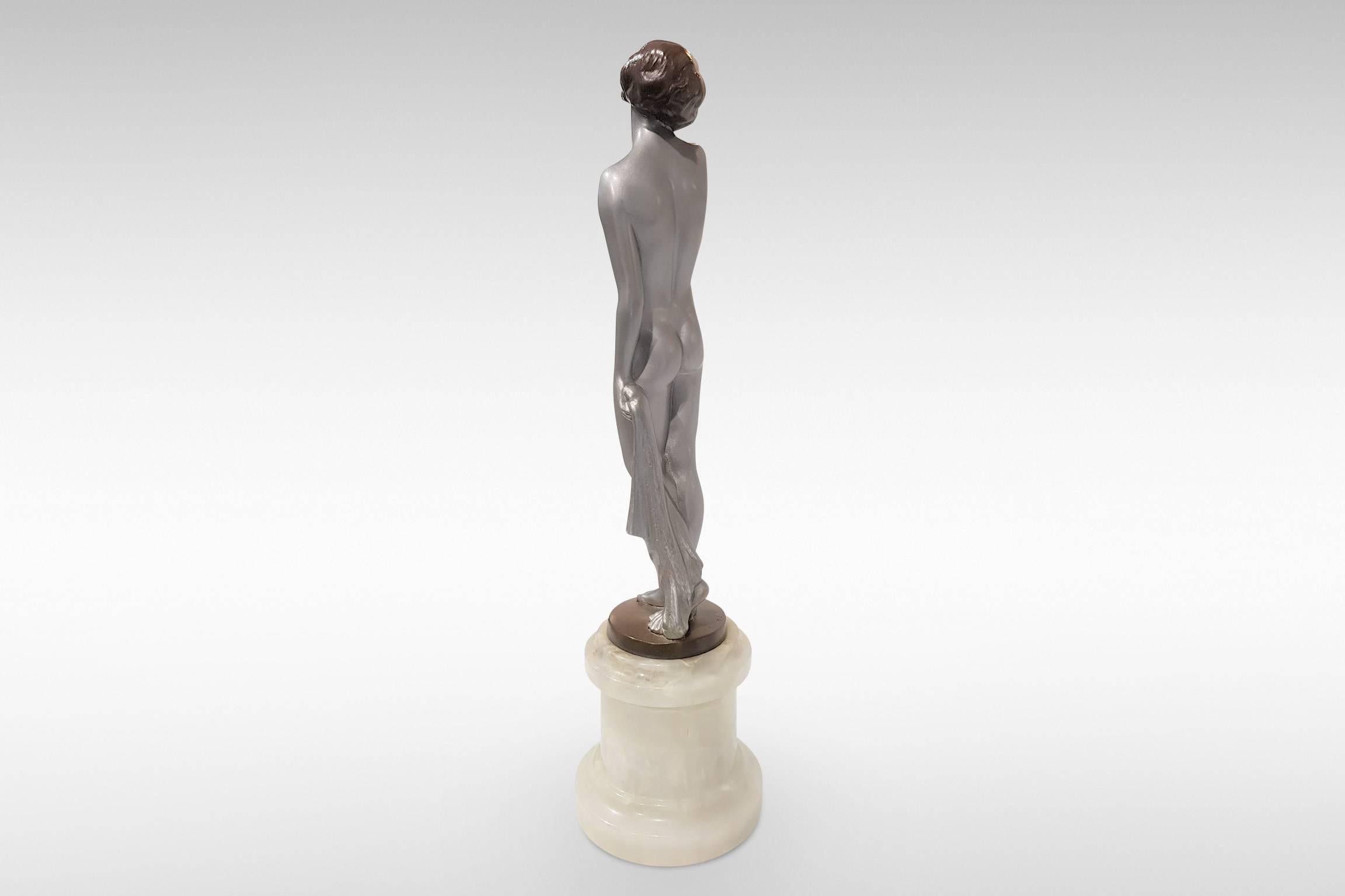 20th Century 'Bridgitte' by Josef Lorenzl, an Art Deco Figurine For Sale