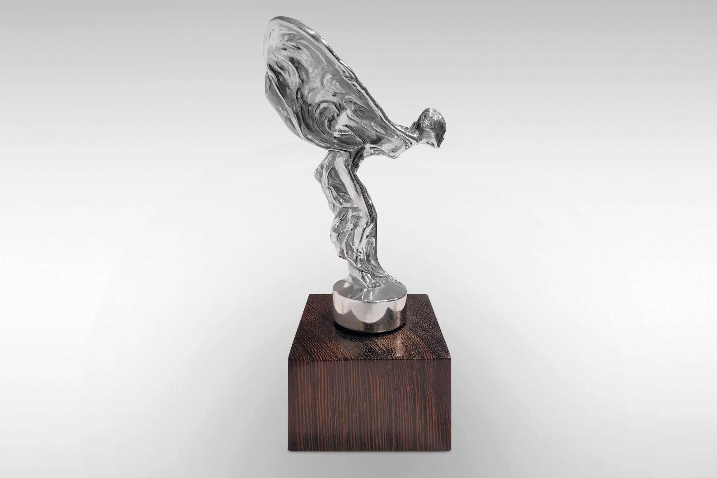 Art Nouveau 'Spirit of Ecstasy' by Charles Sykes for Rolls Royce For Sale