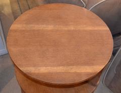 Original Art Deco Oak Occasional or Book Table