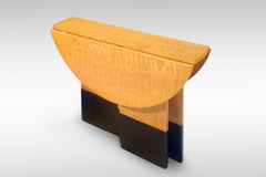 Art Deco 1930s Hungarian Ash Occasional Gate-Leg Table