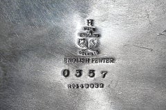 Archibald Knox for Liberty: A 'Tudric' Pewter and Enamel Cake Basket