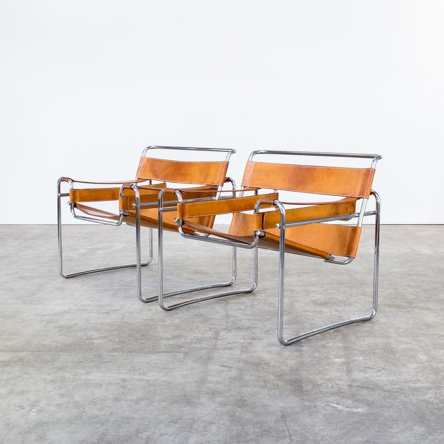 Marcel Breuer Wassily B3 Chair For Gavina Italy Set Of Marcel Breuer Wassily B3 Chair For Gavina Italy Set Of