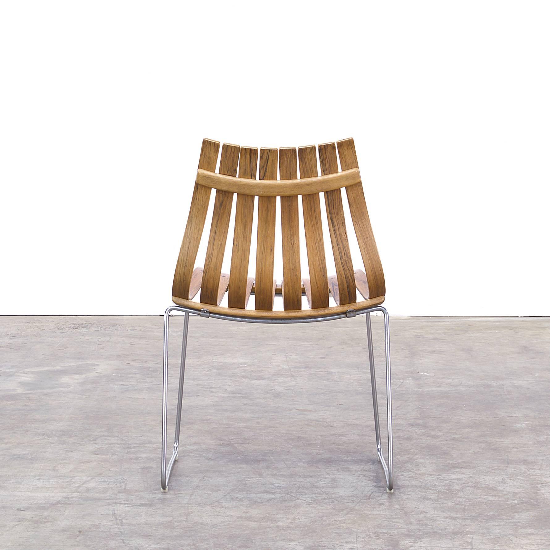 1950s Hans Brattrud ‘Scandia’ Chair Group of Four for Hove Möble For Sale 1