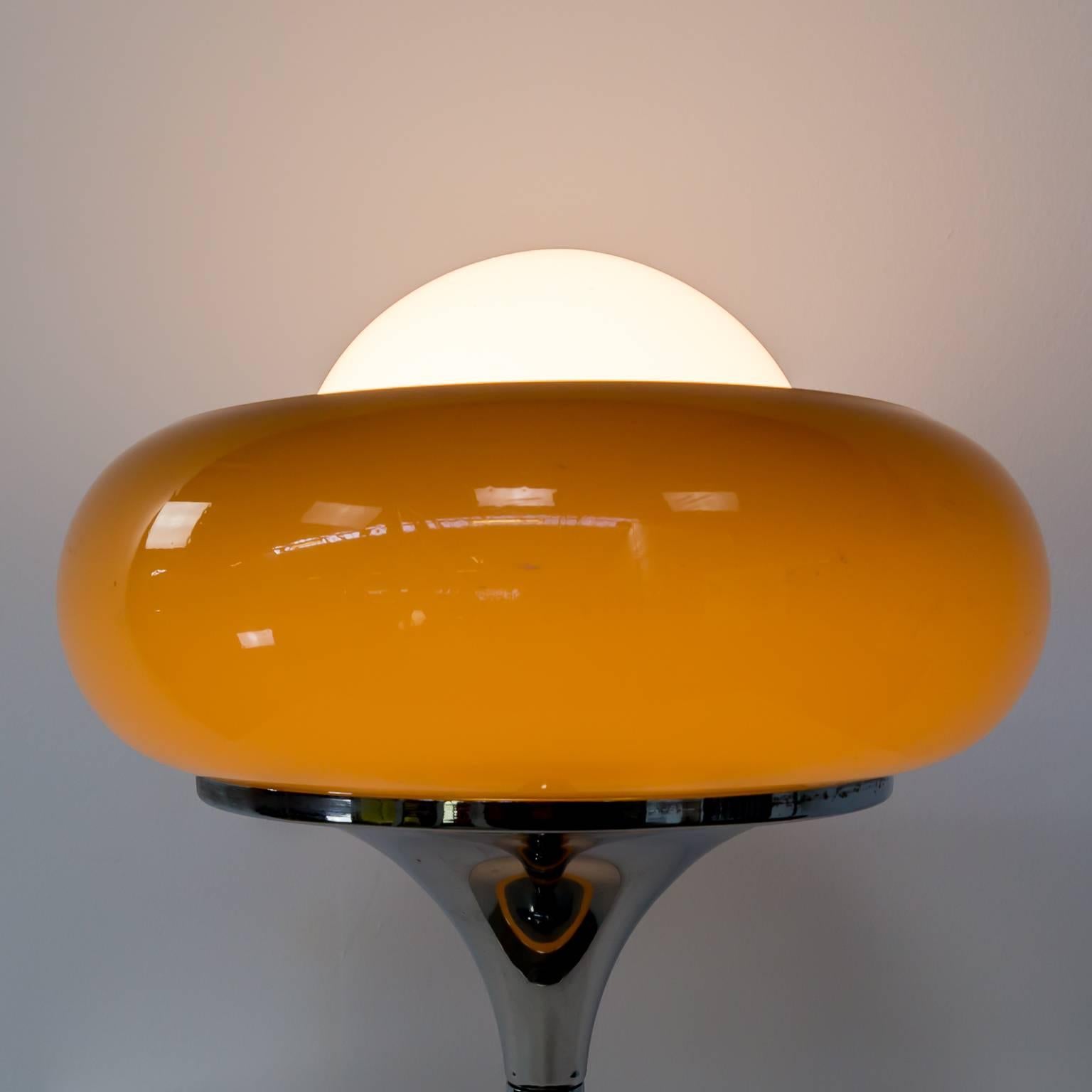 Mid-20th Century Mid-Century Table Lamp by Harvey Guzzini For Sale