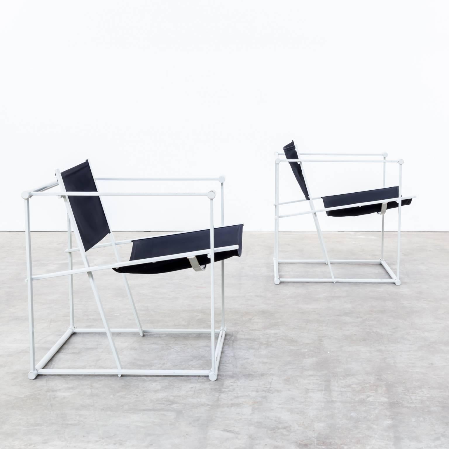 Mid-Century Modern Radboud Van Beekum FM60 Cubic Chairs for Pastoe For Sale