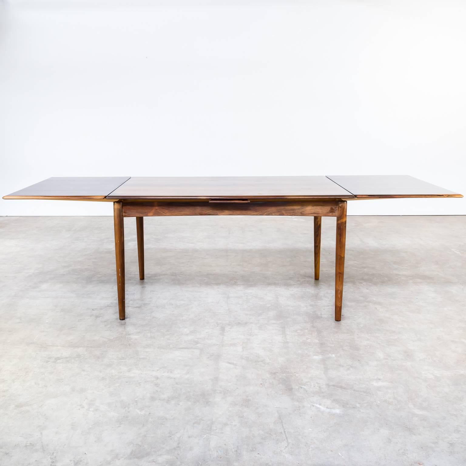 1960s Rosewood Dining Table Attributed to Niels Otto Møller For Sale 1