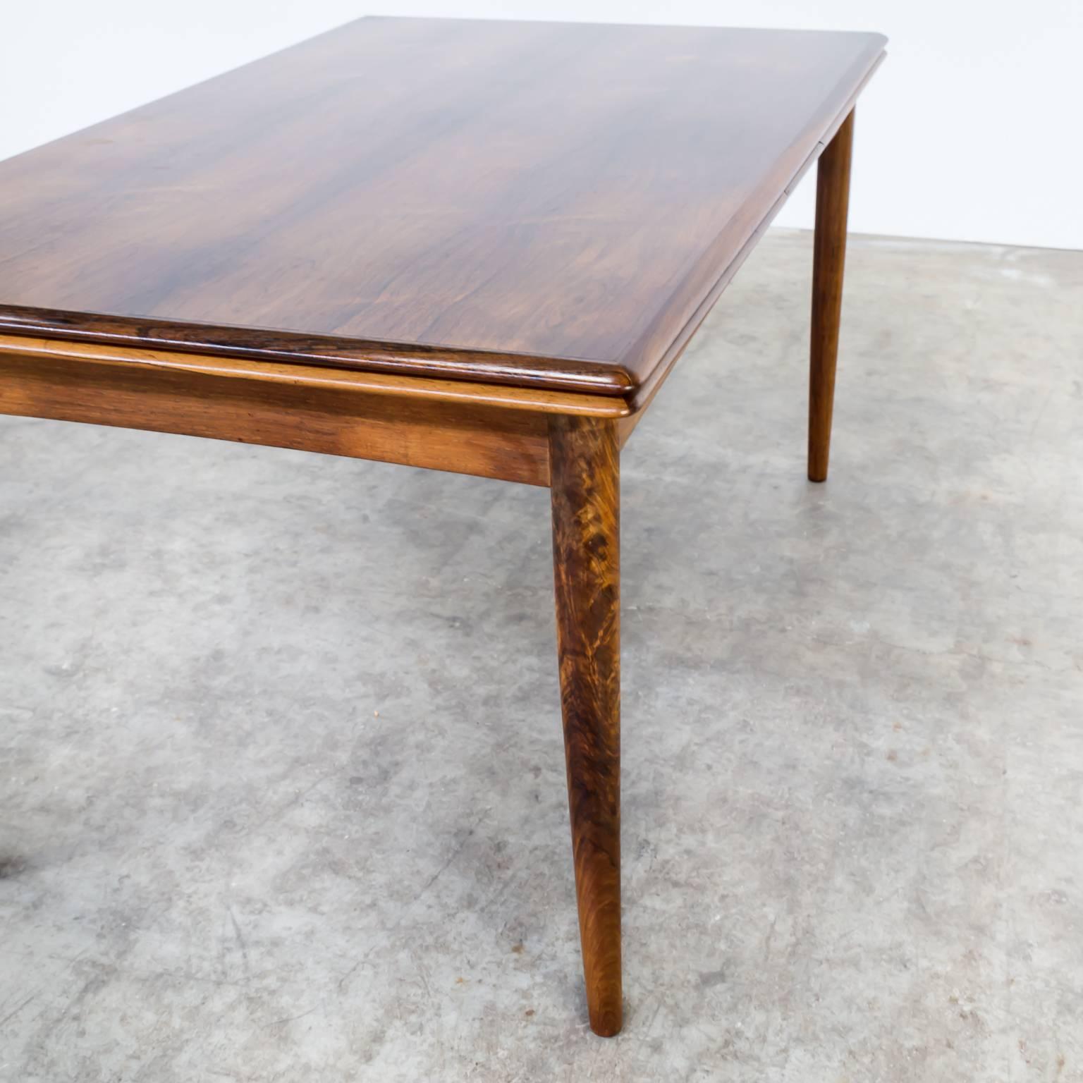 1960s Rosewood Dining Table Attributed to Niels Otto Møller For Sale 2