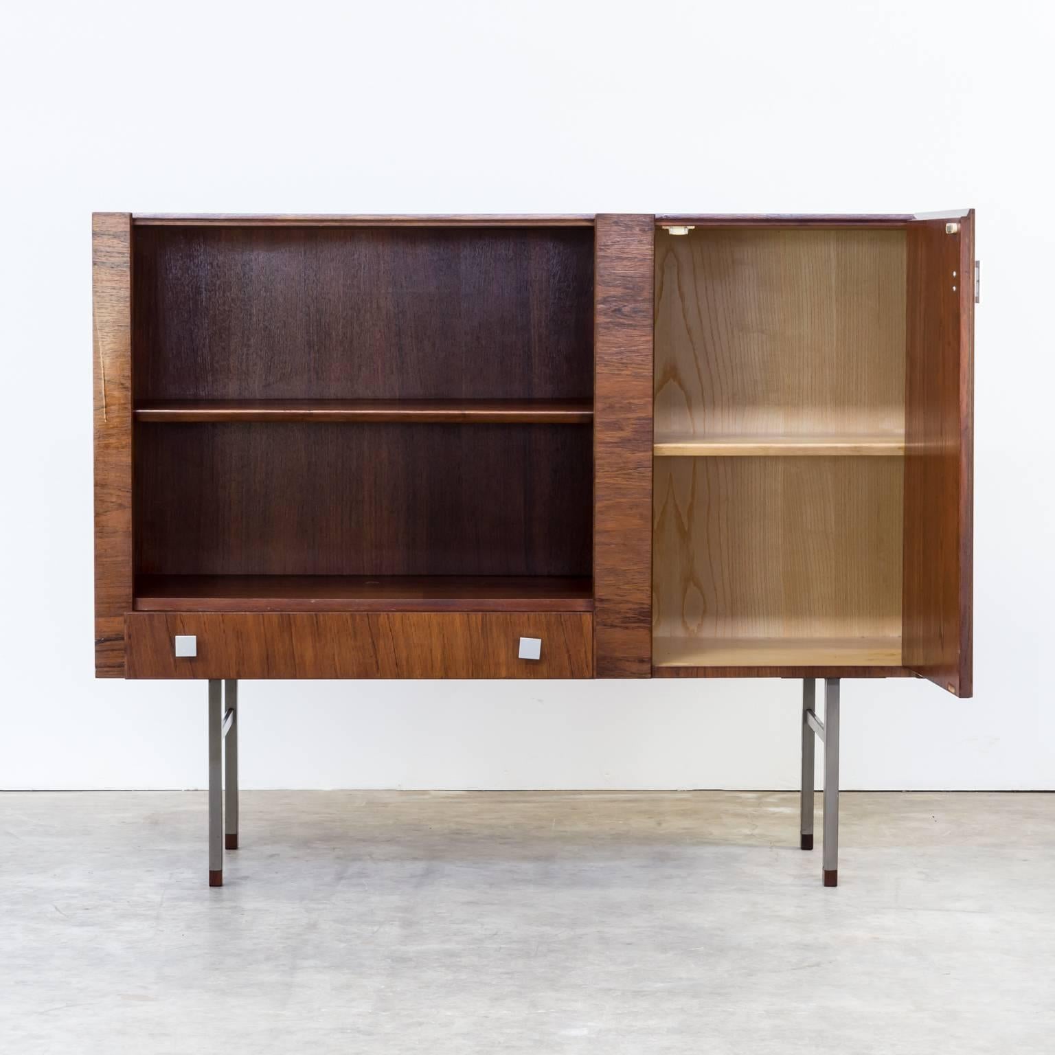 Mid-Century Modern 1960s Alfred Hendrickx Rosewood Cabinet for Belform For Sale
