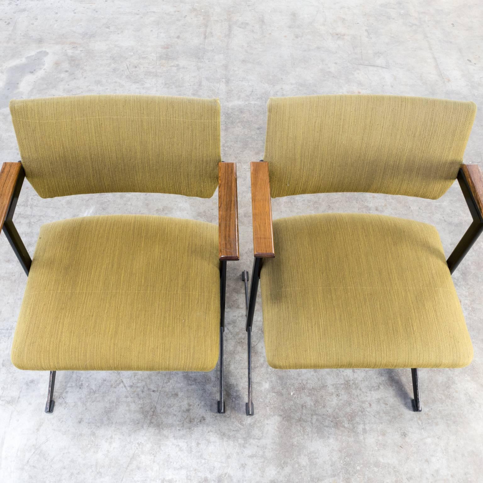 Mid-20th Century 1960s Friso Kramer ‘Ariadne Series’ Chairs for Auping Set of Two For Sale