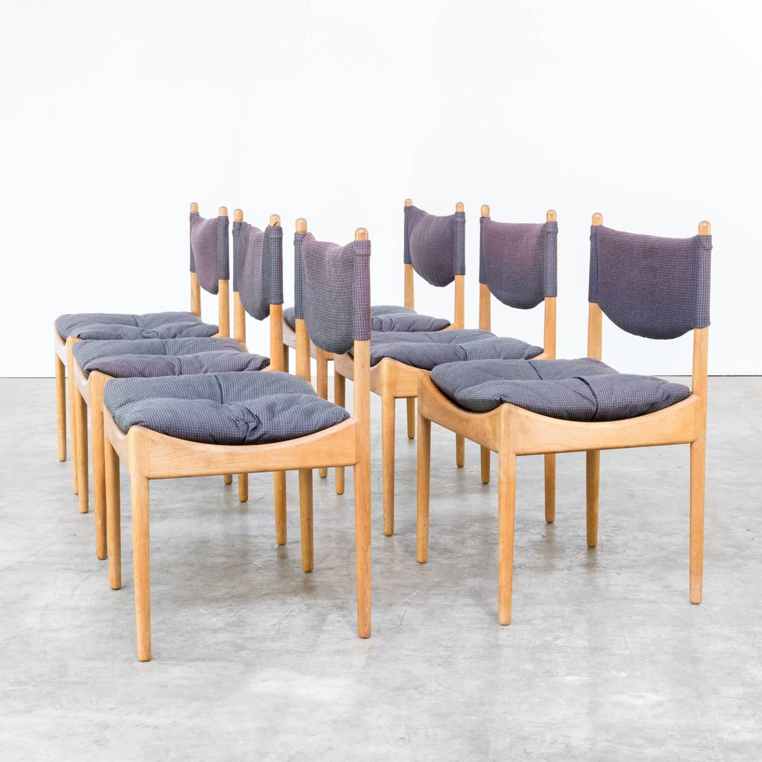 Mid-Century Modern 1960s Kristian Solmer Vedel Dinning Chairs for Soren Willadsen For Sale
